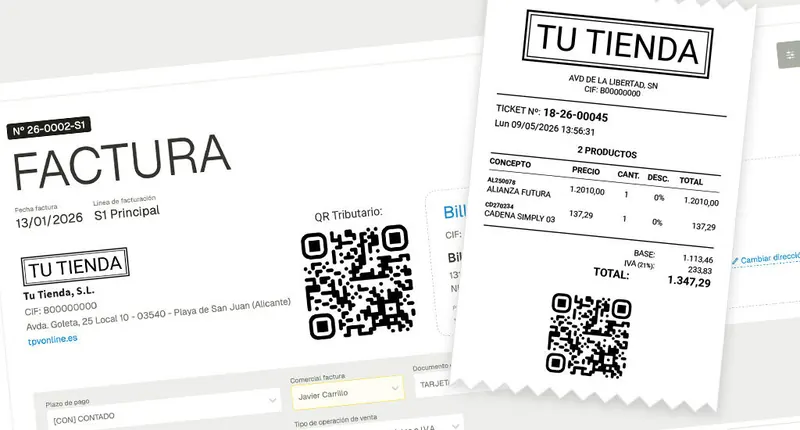 Ticket simplificado vs factura: diferencias y cuándo utilizar cada uno