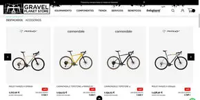 En Barcelona, GRAVEL PLANET STORE. Un ejemplo omnicanal sobre ruedas