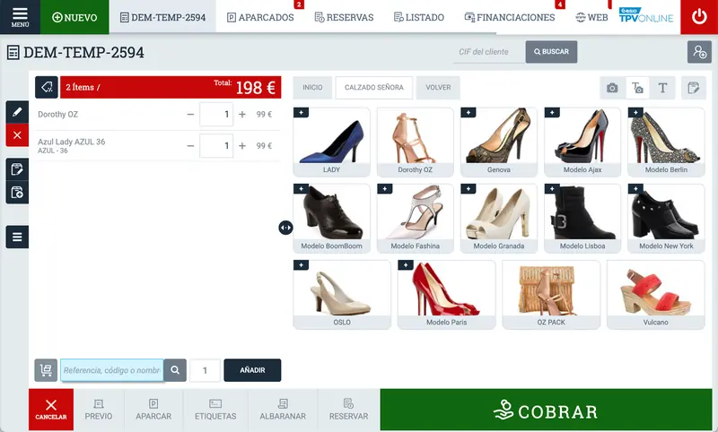 ZÚA, cinco tiendas de moda con TPV Online