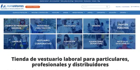 Tienda online de multiuniformes.com