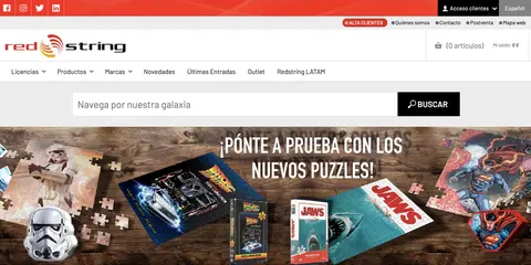 Tienda online de redstring.es