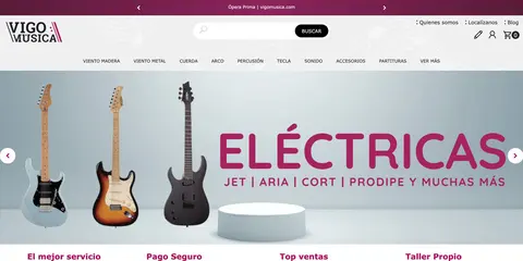Tienda online de vigomusica.com